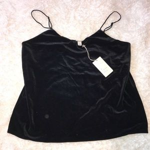 Velour cami